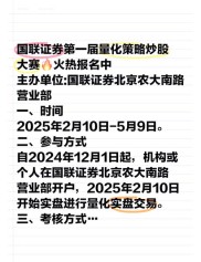 国信证券杯腾讯全民模拟炒股大赛助力投资者提升应变能力