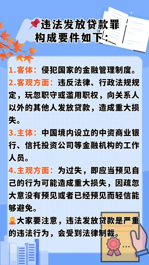 信贷员违规放贷后果是什么_违法发放贷款罪构成要件_违法发放贷款罪犯罪主体