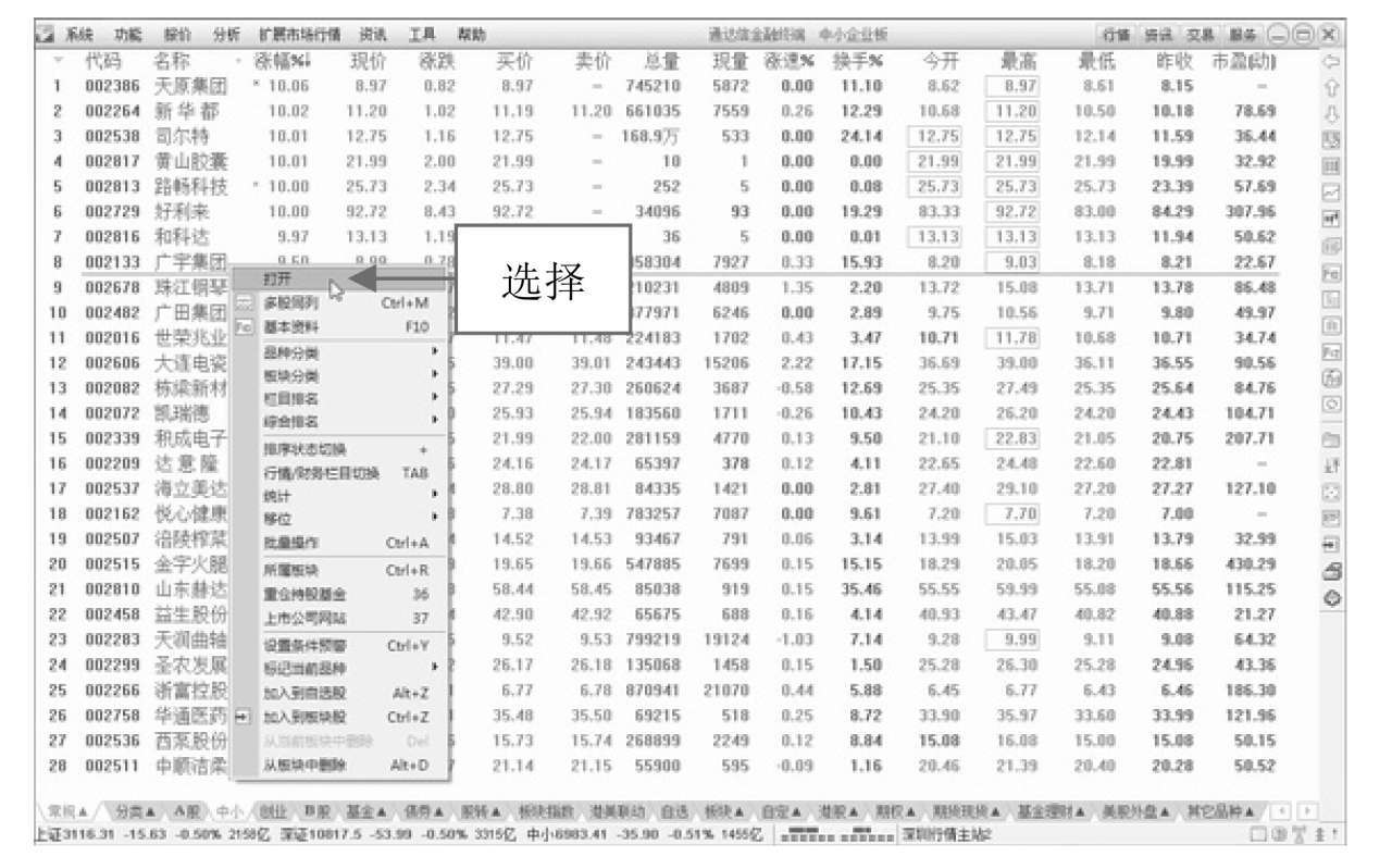 通达信软件大盘分时走势界面_我要学炒股视频_通达信软件行情报价界面