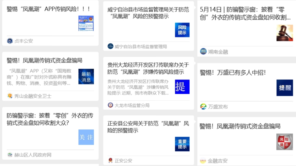 凤凰V讯资金盘骗局_凤凰潮APP传销骗局_金融传销的模式